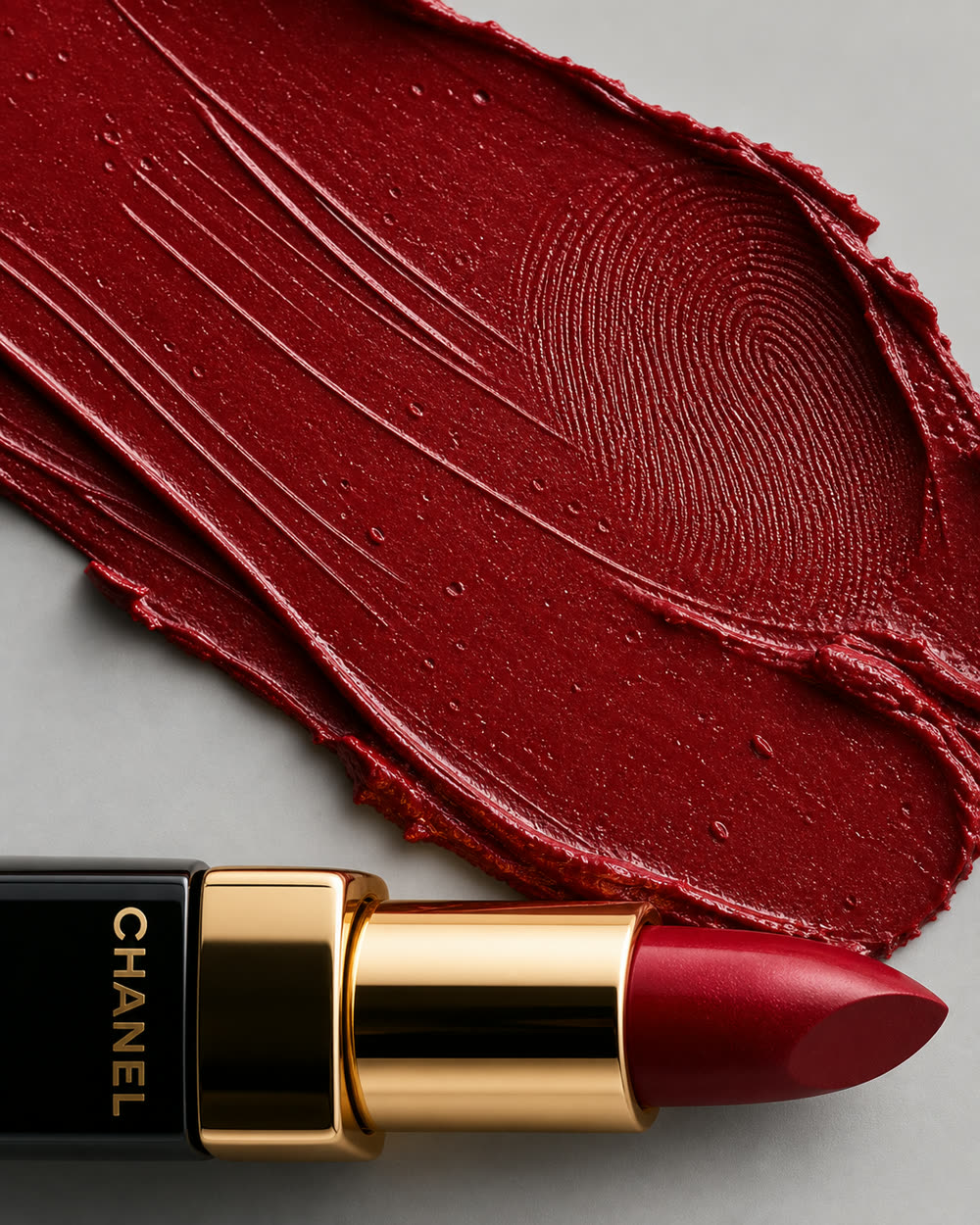 Chanel lipstick smear